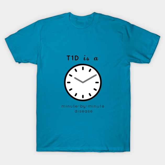 Minute by Minute Disease T-Shirt by areyoutypeone